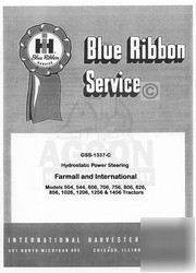 International 1206 1256 1456 hydrostat steering manual