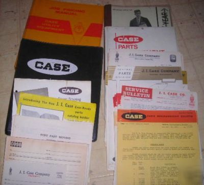 J i case lot of memoribilia