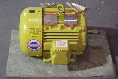 New baldor 5 hp industrial electric motor / 3-phase