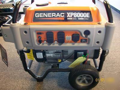 New generac generator 8000 watt XP8000E 