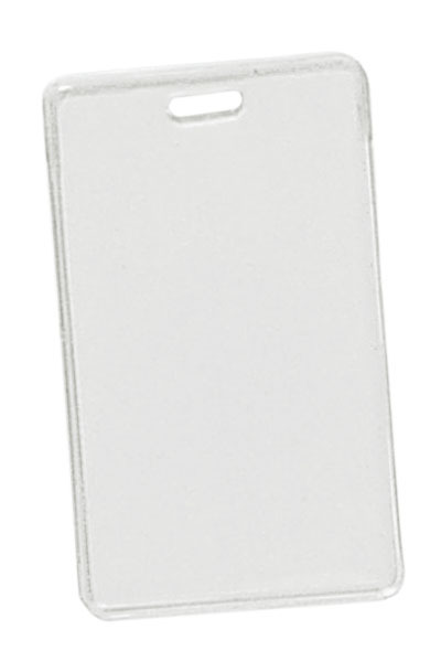 100 vinyl vertical proximity card holder 1840-5050