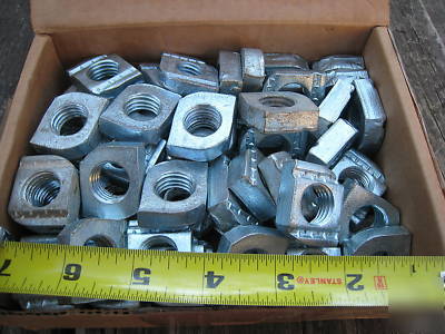 60 piece lot of 5/8 thread unistrut channel nuts