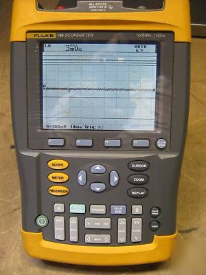 Fluke 196 scopemeter 100MHZ 1GS/s oscilloscope