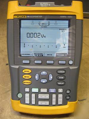 Fluke 196 scopemeter 100MHZ 1GS/s oscilloscope