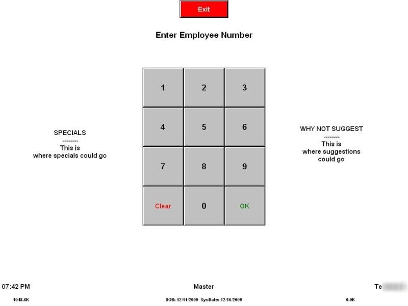 Aloha pos - 8 terminals license-sec + hasp keys +server