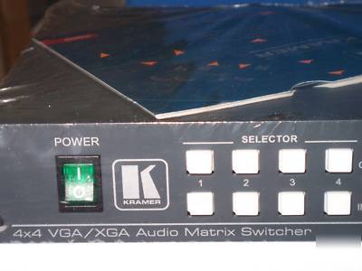 Kramer vp-4X4 4X4 matrix switcher 