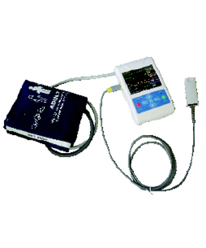 New handheld digital patient monitor, nibp SPO2 ecg pr