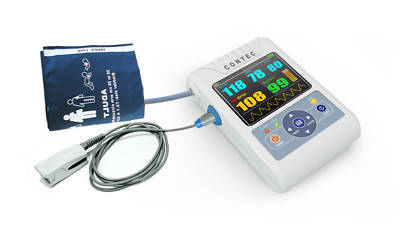 New handheld digital patient monitor, nibp SPO2 ecg pr