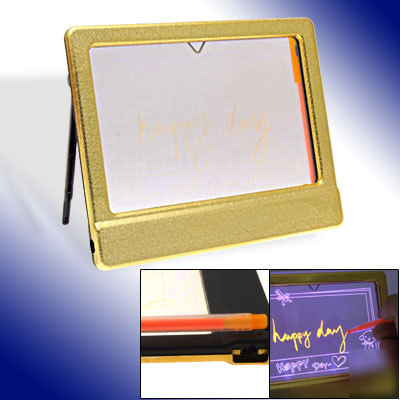 Rewrite erase illuminated writing note memo board pen