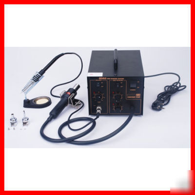 Smt smd hot air solder & desolder rework station