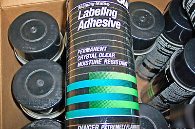 New 6544 3M labeling adhesive 10 16OZ cans old stock