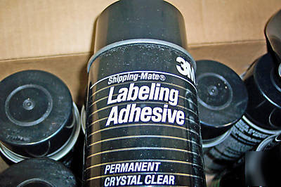 New 6544 3M labeling adhesive 10 16OZ cans old stock