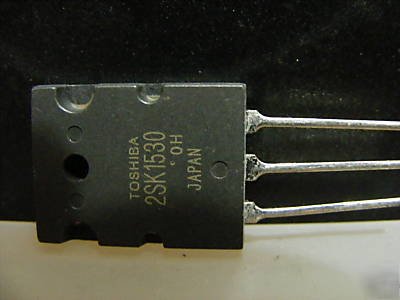  2SK1530 - toshiba power mosfet - japan x 2 per lot