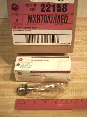 Ge # MXR70/u/med, 70 watt, hid, medium base, light bulb