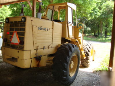 Hough wheel loader, model H60B, s/n 342031 2U, 2 cu yd