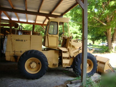 Hough wheel loader, model H60B, s/n 342031 2U, 2 cu yd