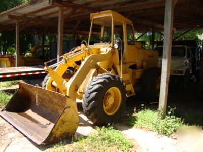 Hough wheel loader, model H60B, s/n 342031 2U, 2 cu yd