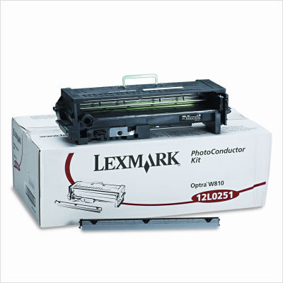Lexmark international 12L0251 photoconductor kit, black
