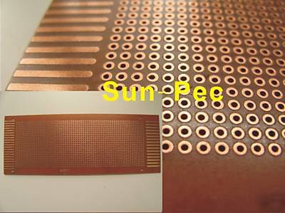 Prototype pcb 210 x 79MM 1.6MM - 1608 holes 2 pc pack