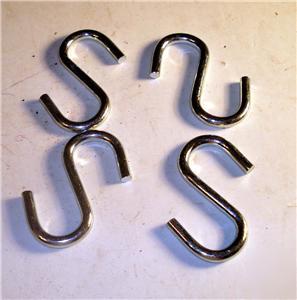 S-hook zinc 20PC 2-1/2