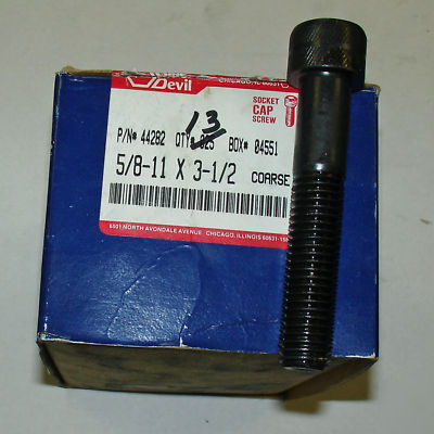 Shcs socket head cap screws 5/8-11 x 3-1/2