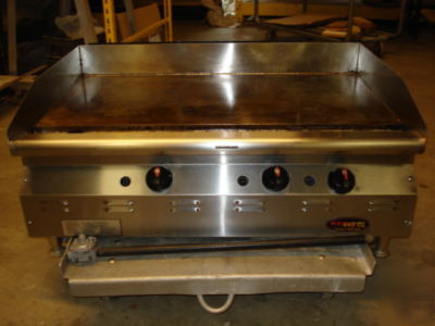 Redhots chef's line griddle manual 36