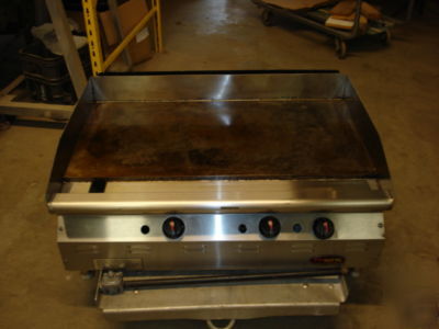Redhots chef's line griddle manual 36