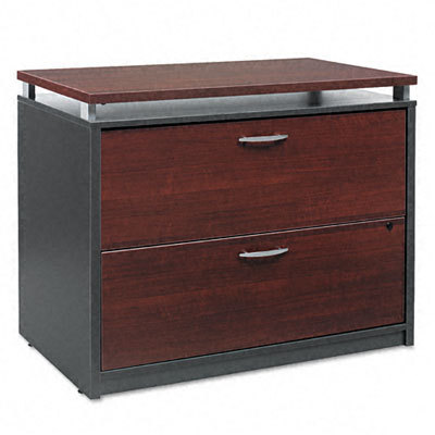 Seville series two-drawer lateral file cherry