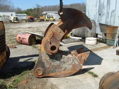 Solsbee stump splitter wood shear tub grinder