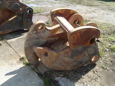 Solsbee stump splitter wood shear tub grinder