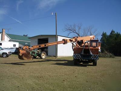 Bantam t-744 telescopic excavator