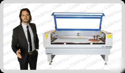 Laser cutter engraver machine camfive CO2 big area 2X80
