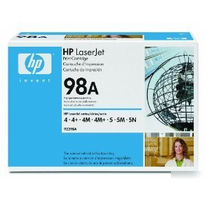 Original hp laserjet 98A black print cartridge 