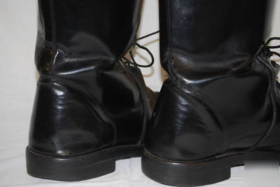 Rare - size 13 1/2 used haart motorcycle police boots 