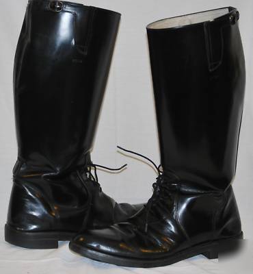 Rare - size 13 1/2 used haart motorcycle police boots 