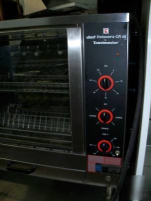 Ubert rotisserie machine model cr-40 