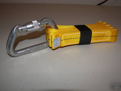 Type 2 firefighters hose strap / rescue webbing tool