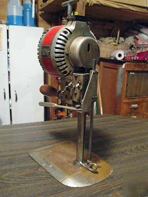 Vintage eastman fabric cutting machine