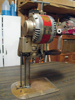 Vintage eastman fabric cutting machine