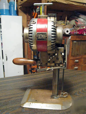 Vintage eastman fabric cutting machine