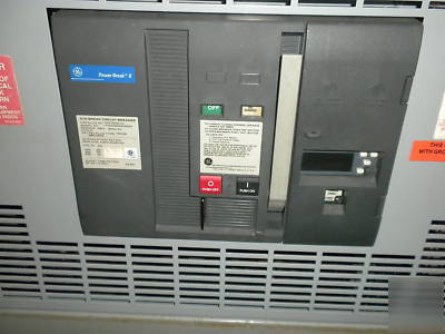 Ge 2000 amp main switchboard 3 section 480/277 volt 