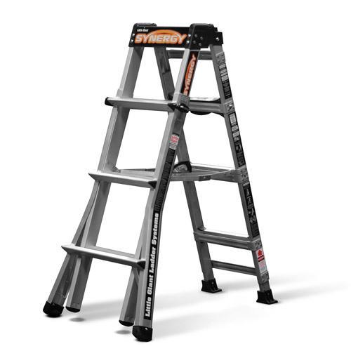Little giant 1A 300LB aluminum 4'-6' adjustable ladder