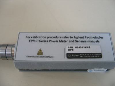 Agilent / hp E9323A power sensor - peak & average