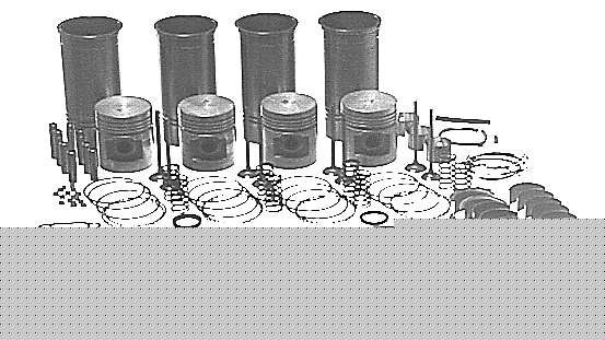 Case G188B 310 311 312 320 overhaul rebuild kit 