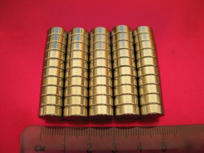 100 neodymium (ndfeb rare earth) magnets 12X6MM magic