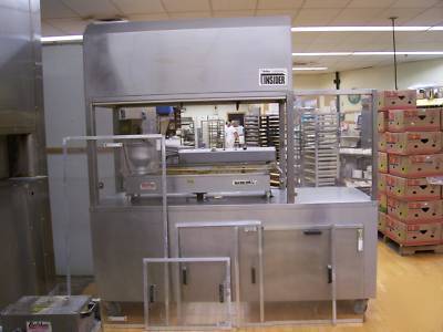 Belshaw doughnut frying system w/ companion equipment