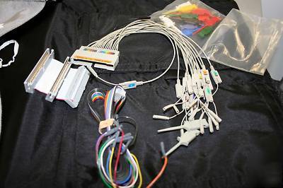 Hp/agilent 16500C logic analyzer w/ 16555D 2MSA module 