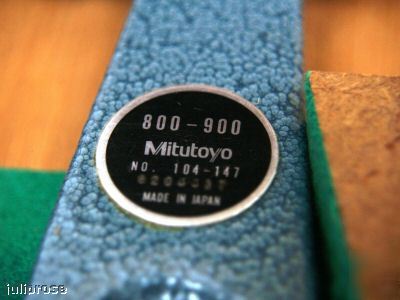 Mitutoyo 800-900MM outside metric micrometers 104-147