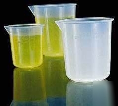 Nalge nunc griffin beakers, low form, teflon: 1510-0250