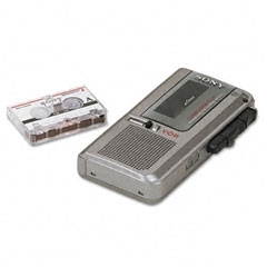 Sony M570V voiceactivated micro tape recorder with cle